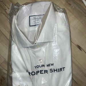 Charles Tyrwhitt long sleeved extra slim fit shirt